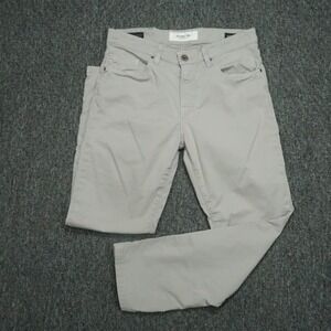 Teleria Zed Pants Men 30x26 Gray 5 Pocket Trouser Indigozed Cobra 19 Italy